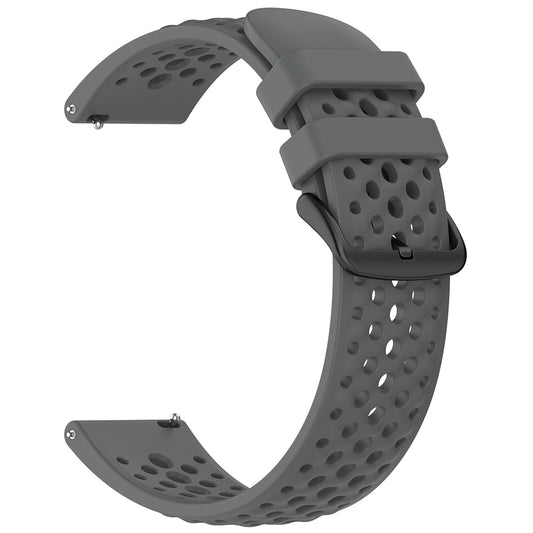 Cinturino Techsuit W083 per Amazfit Watch / Samsung Watch Series, 22mm, Grigio