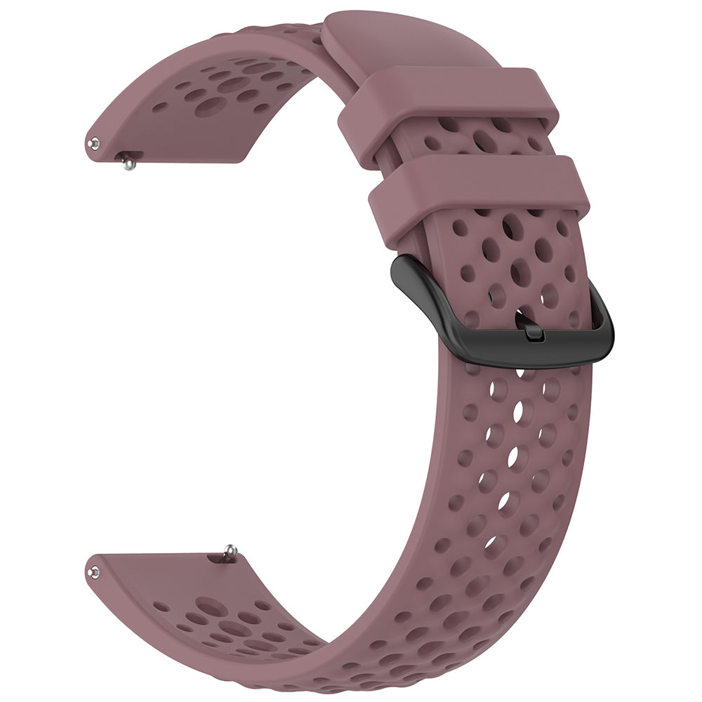 Cinturino Techsuit W083 per Amazfit Watch / Samsung Watch Series, 22mm, Viola