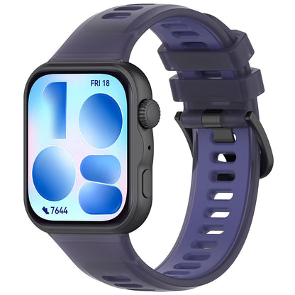 Cinturino Techsuit W084 per Huawei Watch Fit 5 Pro / Fit 5 / Fit 4 Pro / Fit 4 / Fit 3, Viola