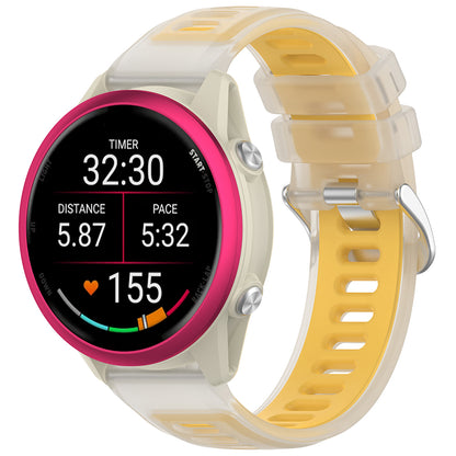 Bracelet Techsuit W084 pour Samsung Galaxy Watch / Huawei Watch Series, 20mm, Jaune
