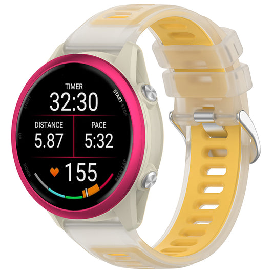 Bracelet Techsuit W084 pour Samsung Galaxy Watch / Huawei Watch Series, 20mm, Jaune