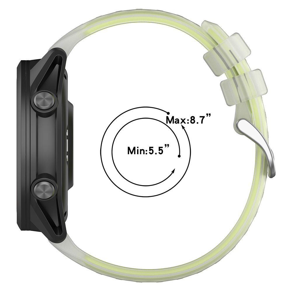 Cinturino Techsuit W084 per Samsung Galaxy Watch / Huawei Watch Series, 20mm, Viola