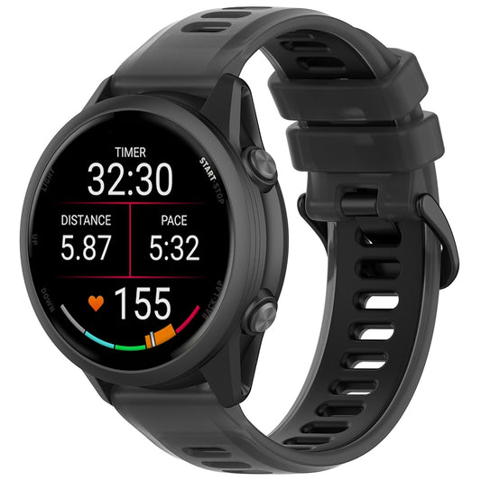 Bracelet Techsuit W084 pour Samsung Galaxy Watch / Huawei Watch Series, 20mm, Noir