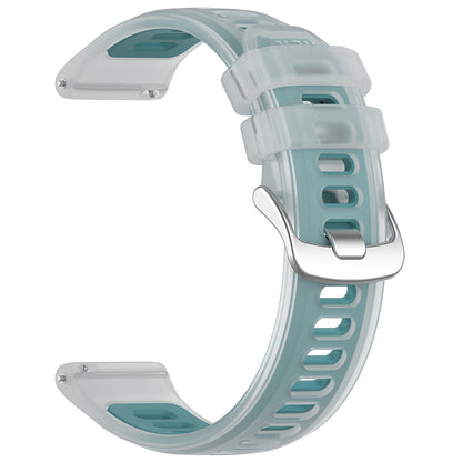 Bracelet Techsuit W084 pour Samsung Galaxy Watch / Huawei Watch Series, 20mm, Turquoise