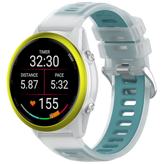Bracelet Techsuit W084 pour Samsung Galaxy Watch / Huawei Watch Series, 22mm, Turquoise