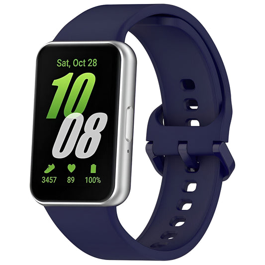 Techsuit Armband W086 für Samsung Galaxy Fit3 R39M, Marineblau