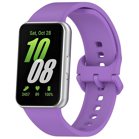Techsuit-Armband W086 für Samsung Galaxy Fit3 R39M, Lila