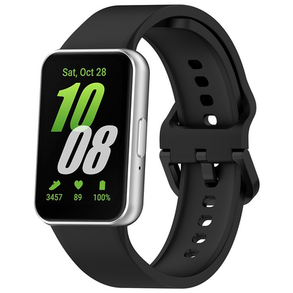 Cinturino Techsuit W086 per Samsung Galaxy Fit3 R39M, Nero