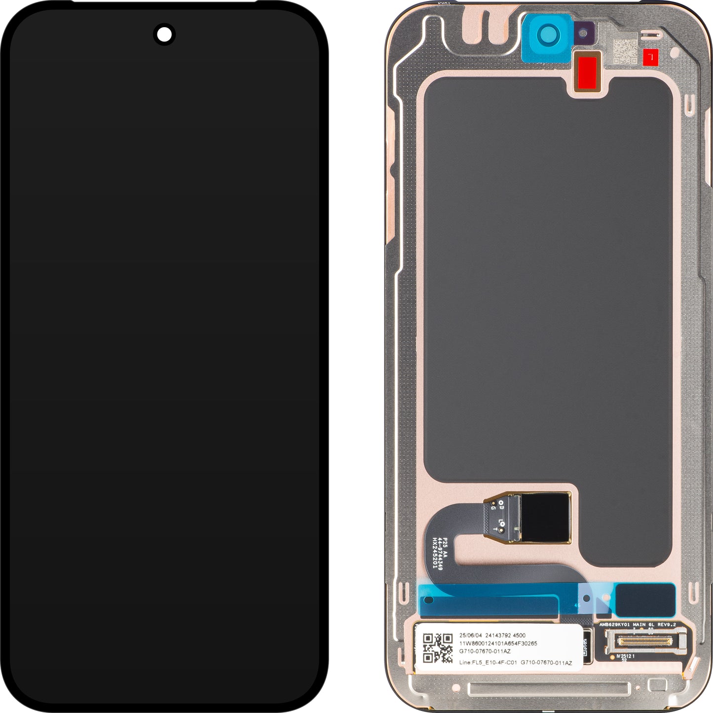 Display con Touchscreen Google Pixel 10, Service Pack G949-01507-00