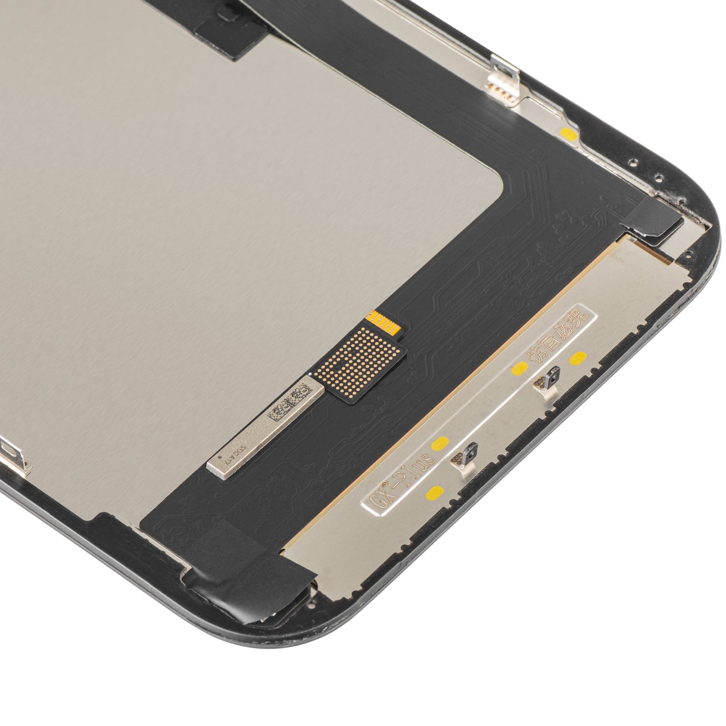 Display con Touchscreen GX per Apple iPhone 14 Plus, con Cornice, Versione OLED IC Movable, Nero