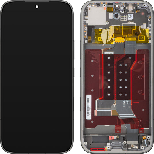 Display con Touchscreen Honor 600, con Cornice, Nero, Service Pack 0235ATSR