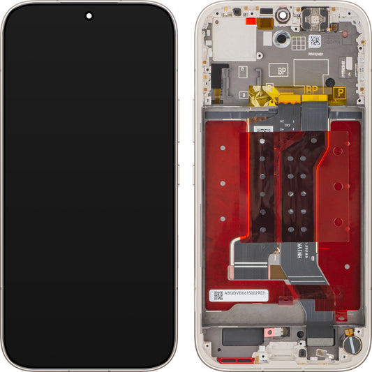 Display con Touchscreen Honor 600 Pro, con Cornice, Oro (Golden White), Service Pack 0235ATTV