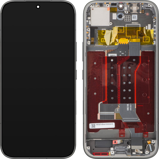 Display con Touchscreen Honor 600 Pro, con Cornice, Nero, Service Pack 0235ATTU