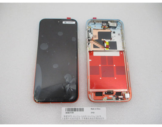 Écran tactile Huawei Pura 90s Pro Max avec cadre, orange (Orange Ocean), Service Pack 02357TTR