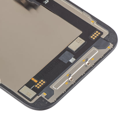 Écran tactile JK pour Apple iPhone 16, avec cadre, Version LCD In-Cell IC Movable, Noir
