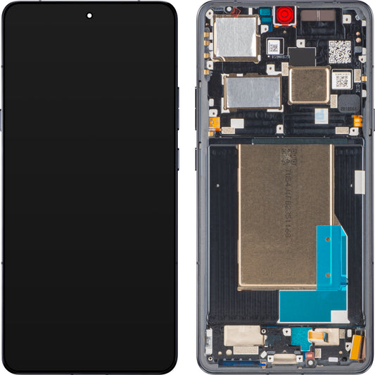 Display mit Touchscreen Motorola Edge 70 Ultra / Signature, mit Rahmen, Schwarz, Service Pack 5D68C31910
