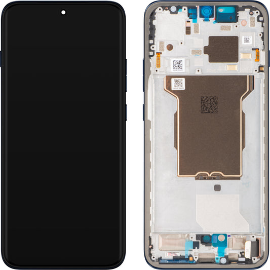 Display mit Touchscreen Motorola Edge 70 Pro, mit Rahmen, Marineblau (Pantone Titan), Service Pack 5D68C32420
