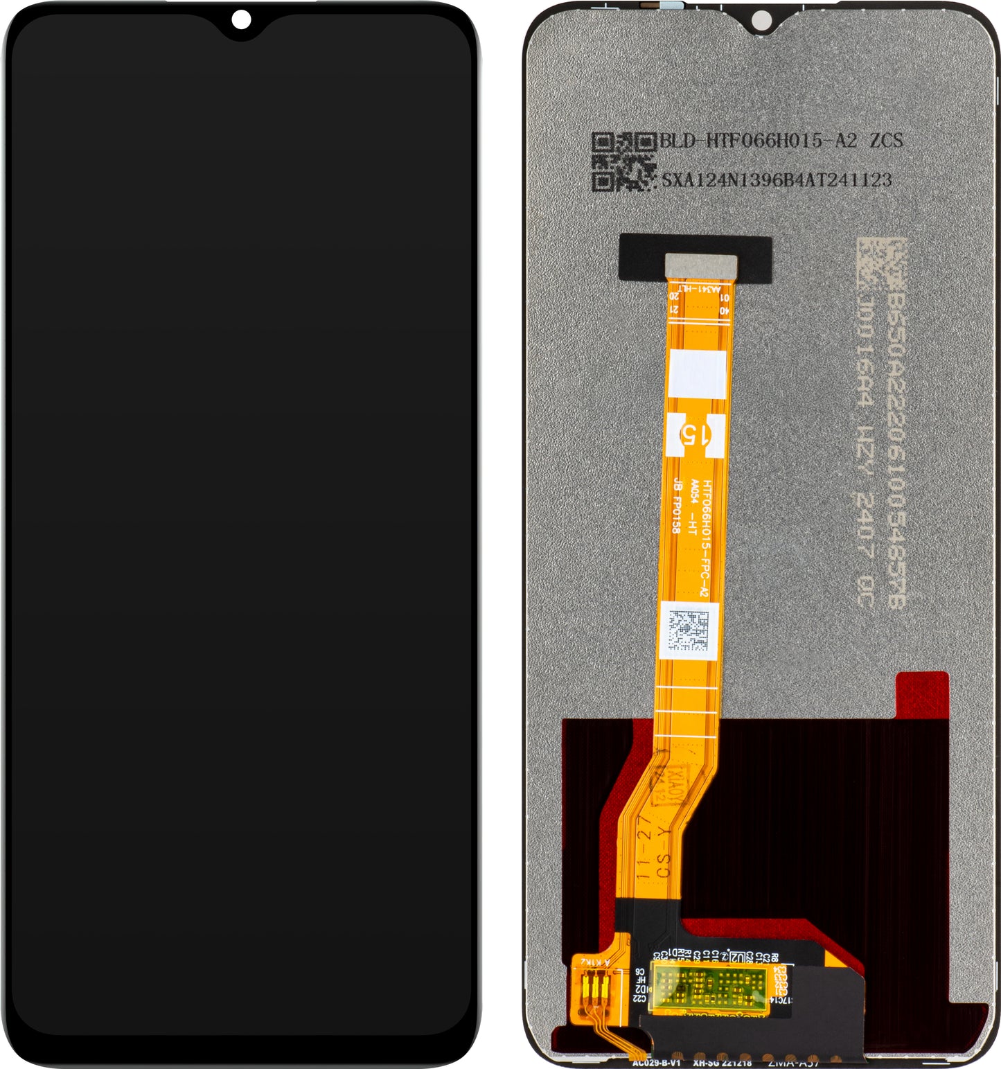 Display mit MP Touchscreen kompatibel mit Oppo A17 / A17k / A18