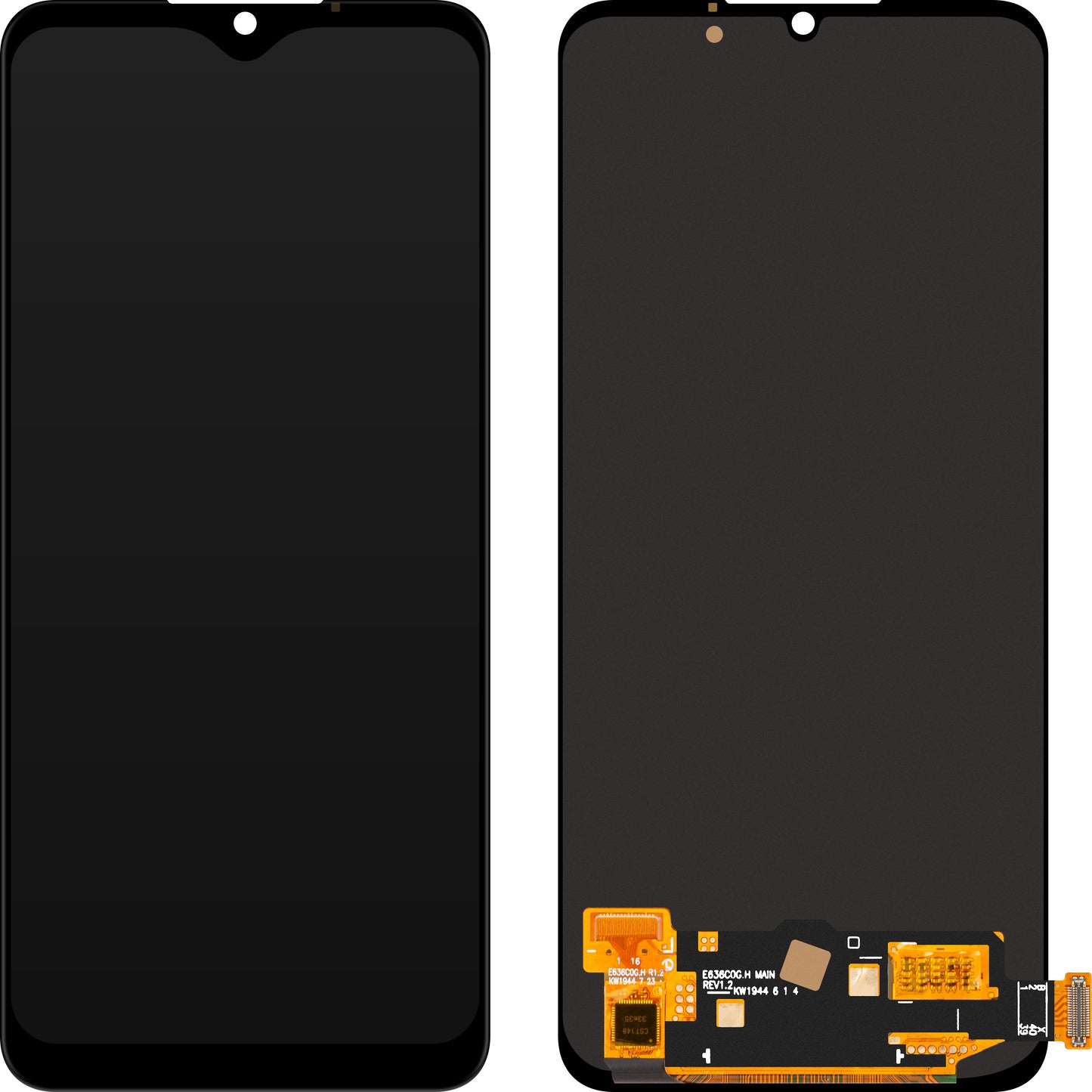 Écran avec Touchscreen MP compatible avec Oppo Find X2 Lite / Reno3 5G, Version OLED