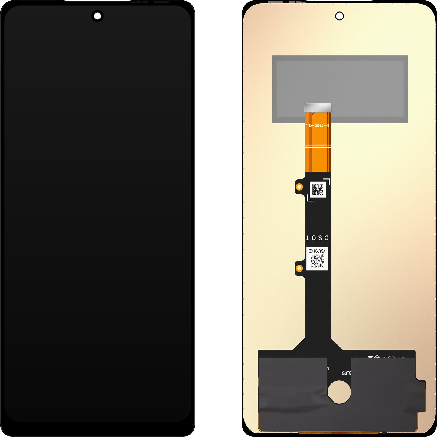 Display mit Touchscreen MP kompatibel mit Tecno Pova 6 / Pova 6 Pro