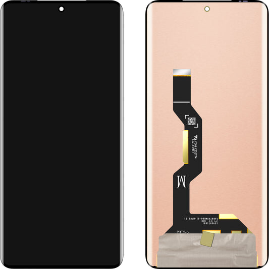 Écran avec Touchscreen MP compatible avec Motorola Edge 50 / Edge 50 Pro, Version OLED