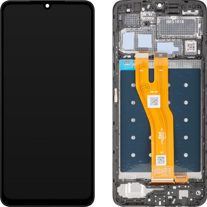 MP Touchscreen-Display kompatibel mit Honor X5c / X5c Plus, mit Rahmen, Schwarz