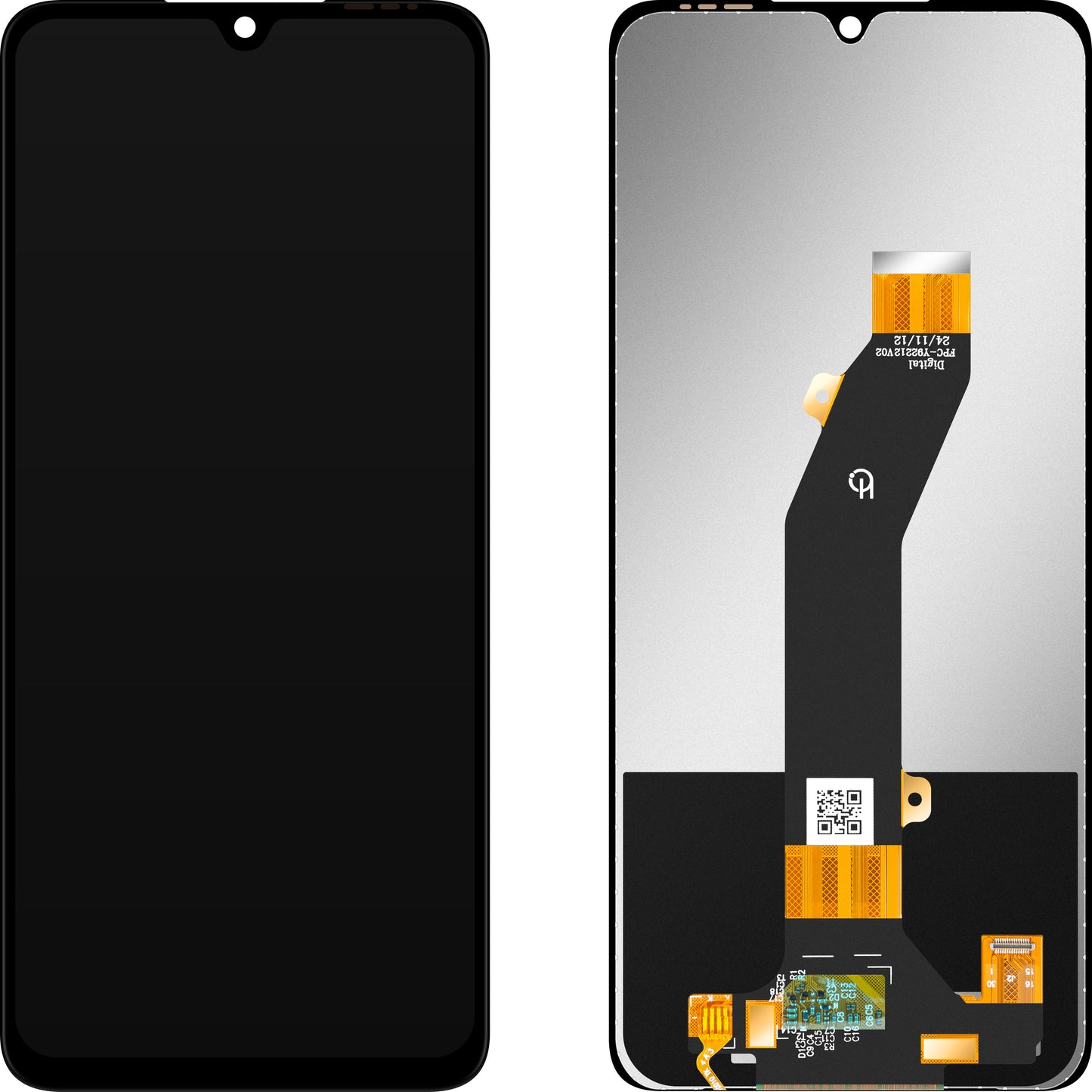 Display con Touchscreen MP compatibile con ZTE Blade V70 Max