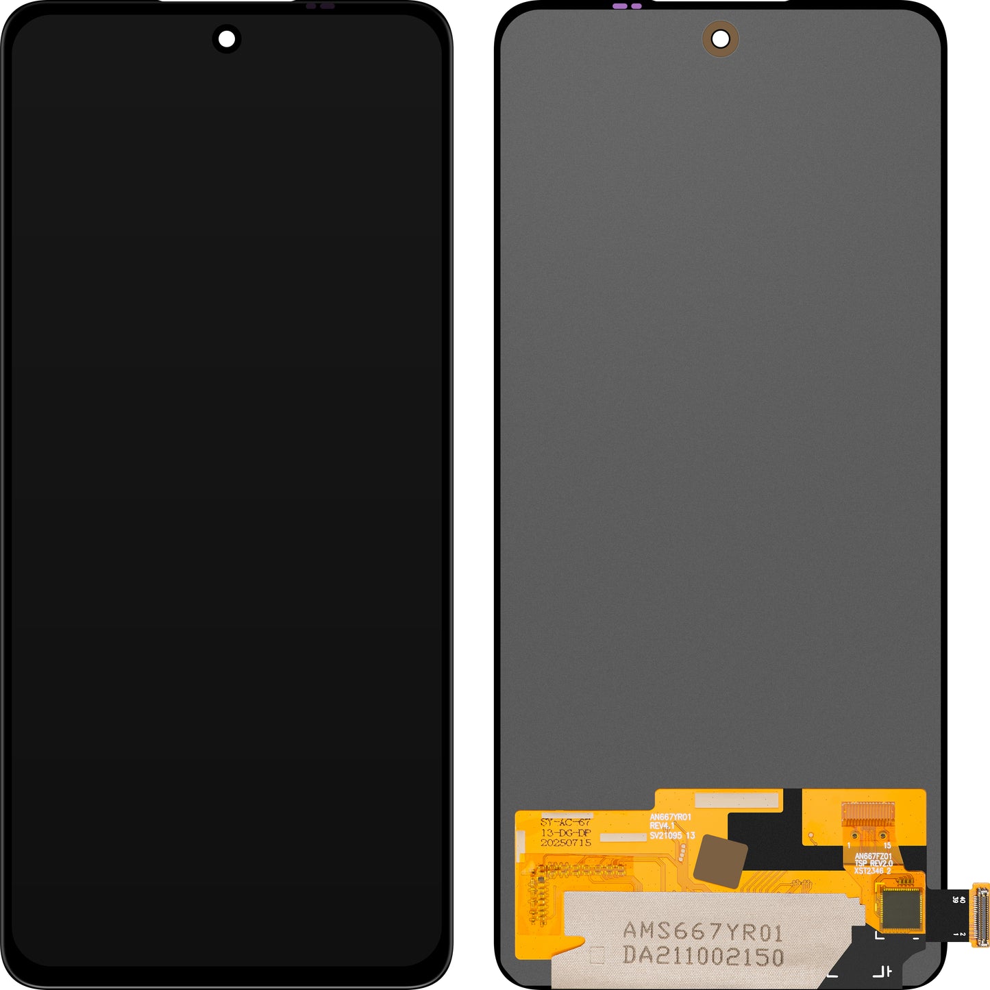 Display mit Touchscreen MP kompatibel mit Xiaomi Redmi Note 14 5G