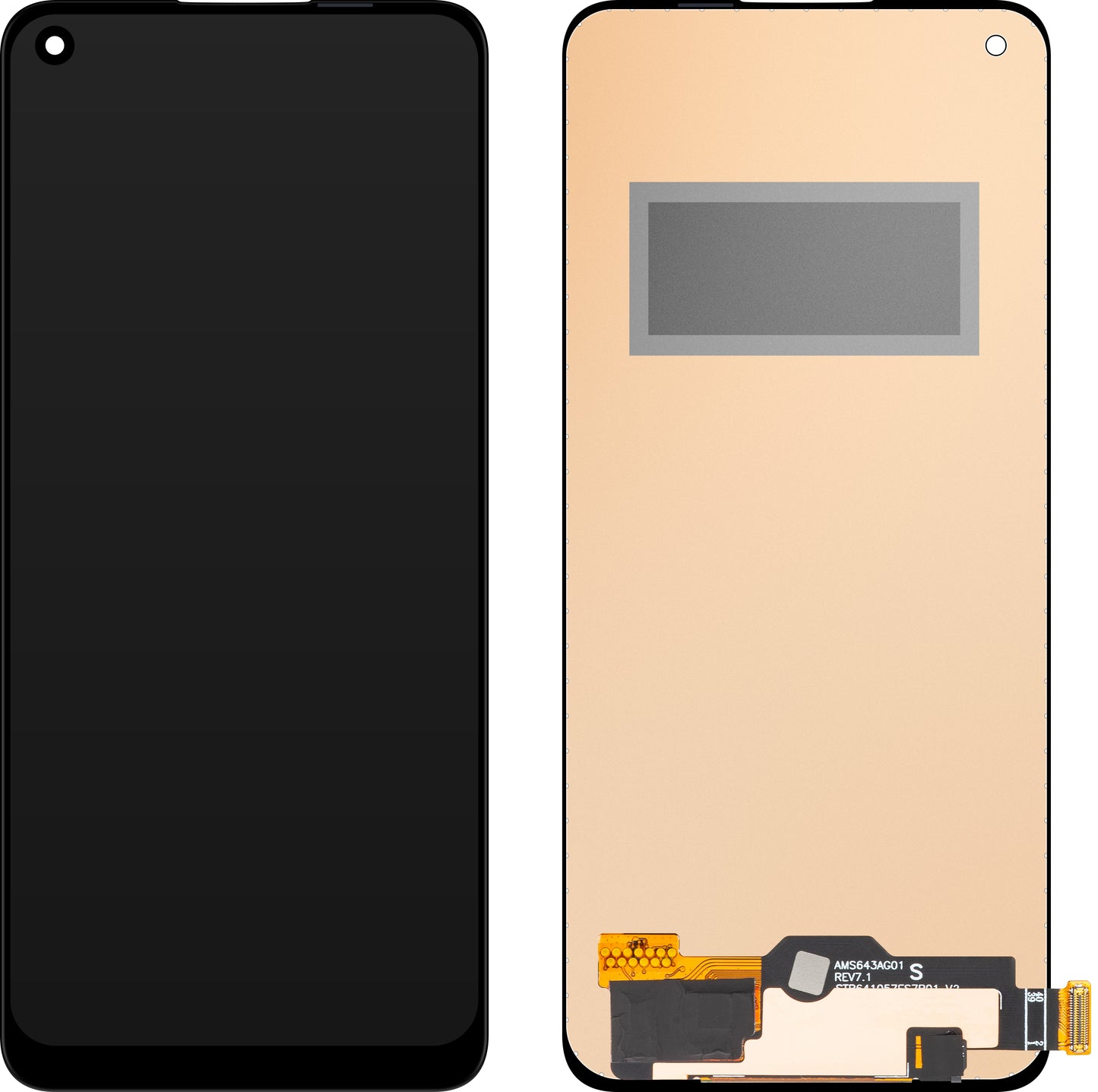 Écran avec Touchscreen MP compatible avec OnePlus Nord CE 2 5G