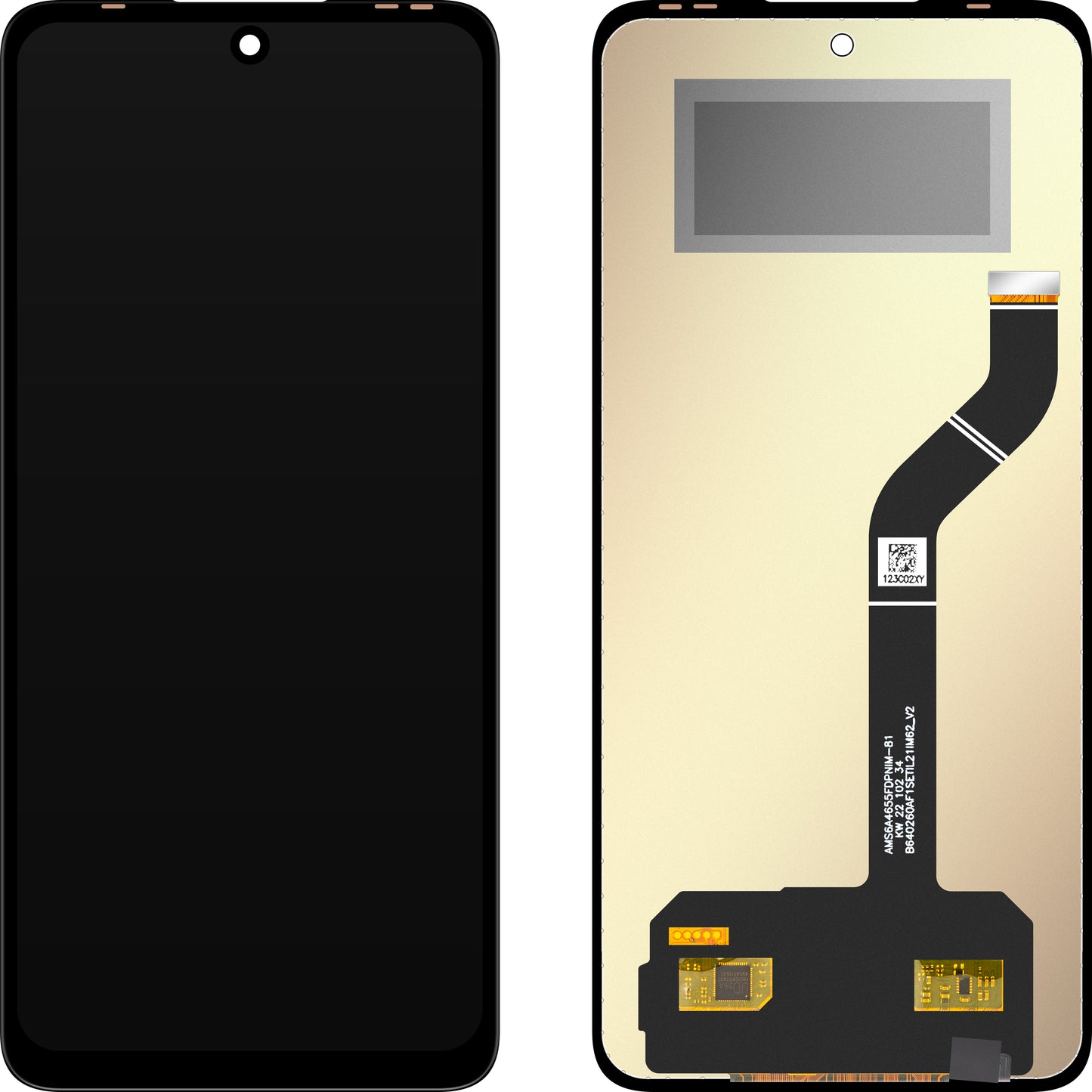 Display mit Touchscreen MP kompatibel mit Xiaomi 12 Lite