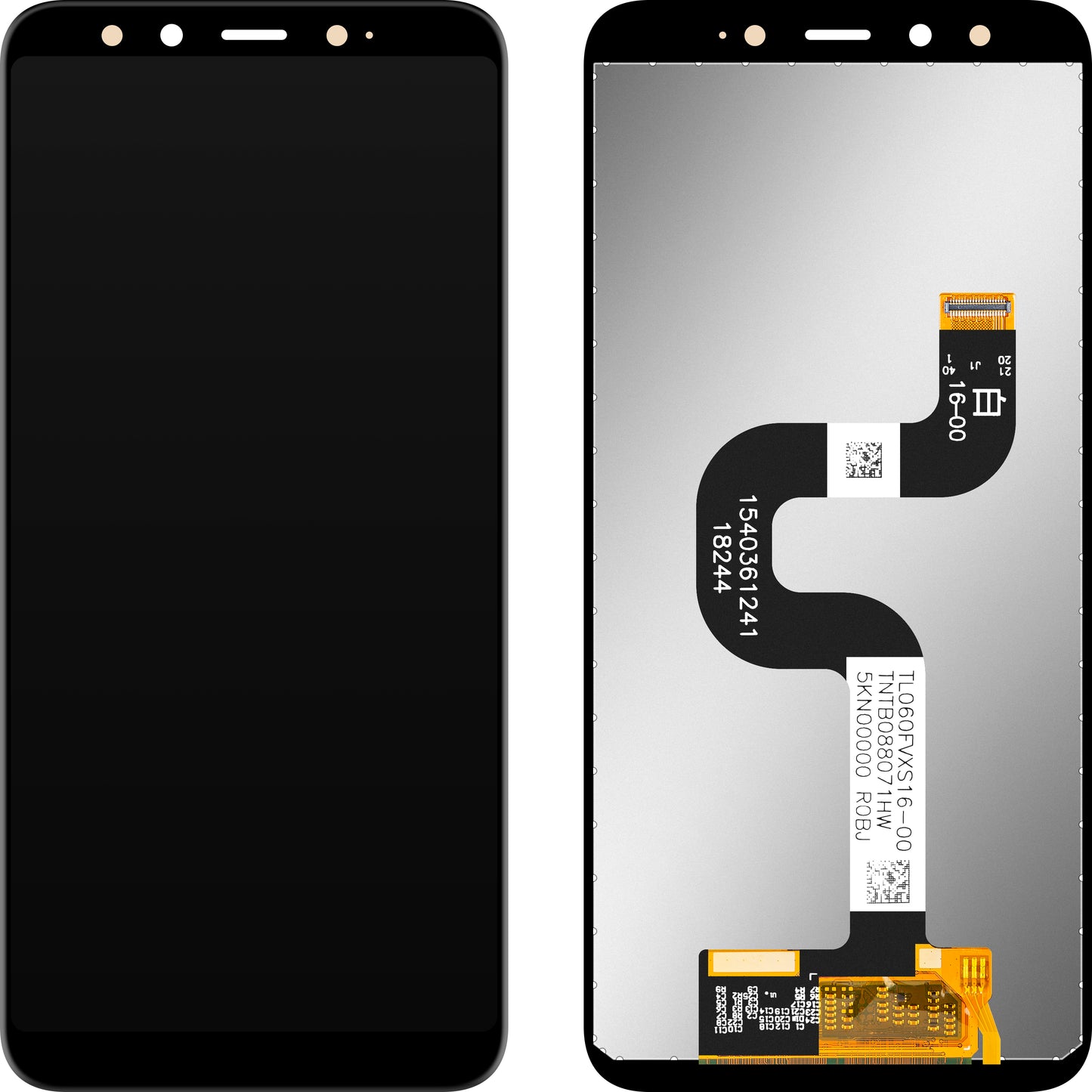 Display con Touchscreen MP compatibile con Xiaomi Mi A2 (Mi 6X)