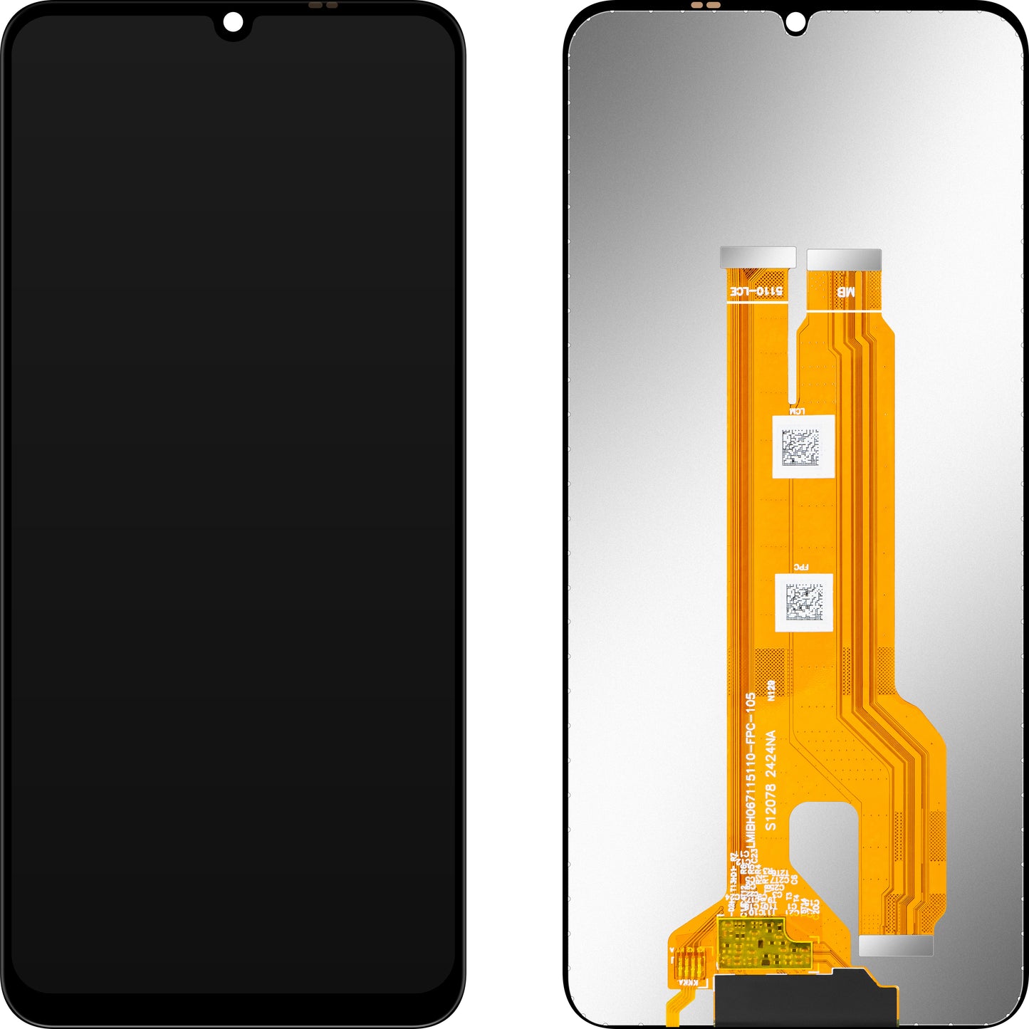 Display con Touchscreen MP compatibile con Realme Note 60