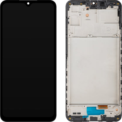 Display con Touchscreen MP compatibile con Samsung Galaxy A16 5G A166, con Cornice, Nero