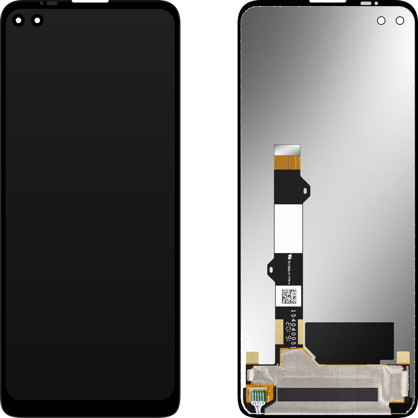 Écran avec Touchscreen MP compatible avec Motorola Edge S / Moto G 5G Plus / G100