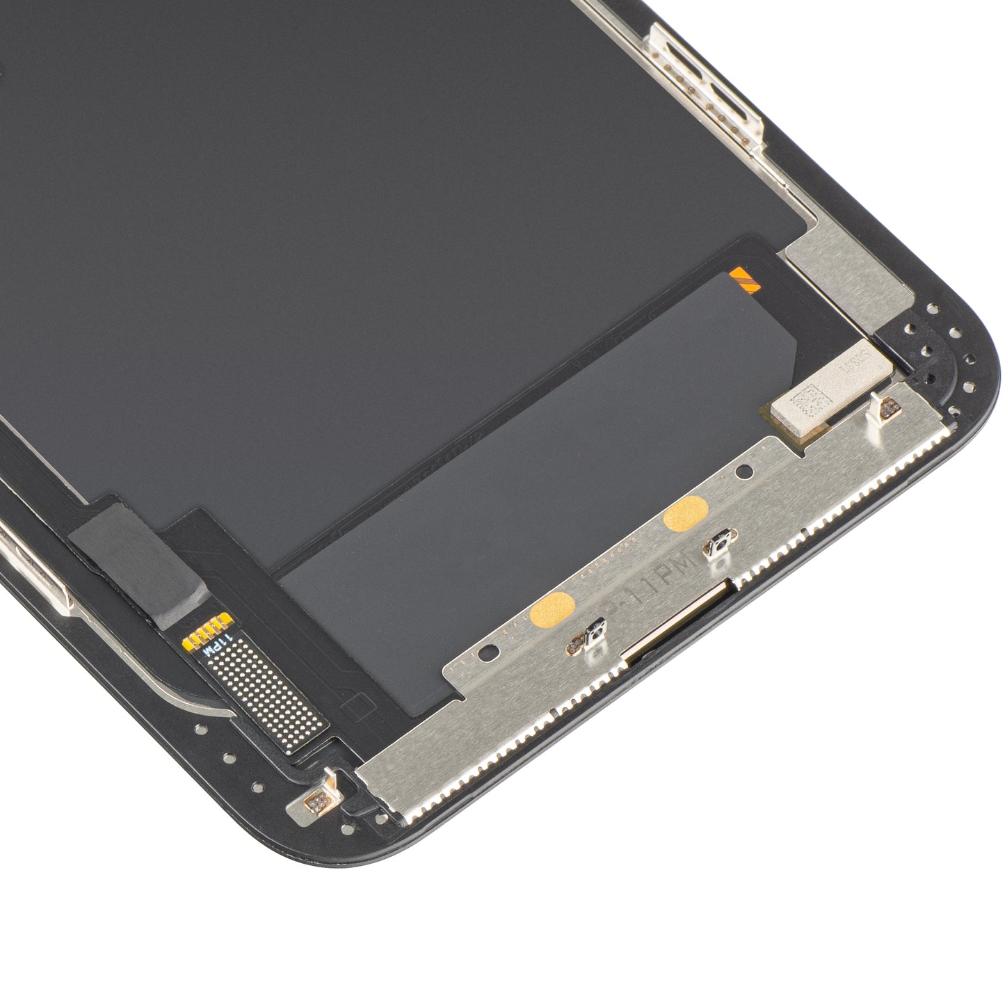 MP Touchscreen-Display kompatibel mit Apple iPhone 11 Pro Max, mit Rahmen, OLED FHD IC Movable Version, Schwarz, Wiederverpackt