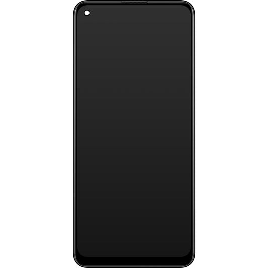 Touchscreen Display Oppo F19 Pro+ 5G / A95 5G / Reno5 Z / A94 5G, mit Rahmen, Schwarz, Service Pack 4908719