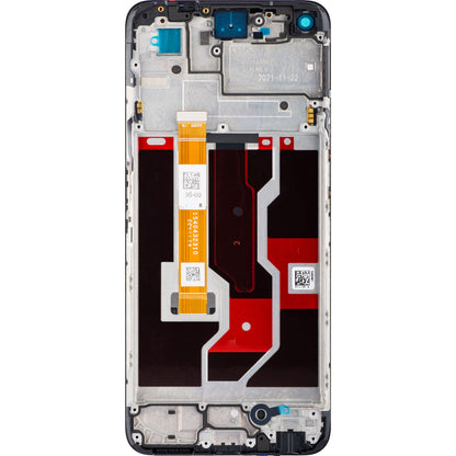 Display con Touchscreen Oppo A96, con Cornice, Nero, Service Pack 4130058