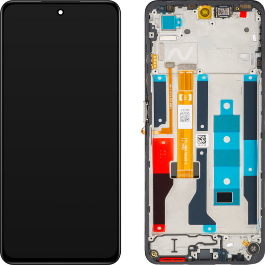 Display mit Touchscreen Realme C75 5G, mit Rahmen, Gold, Service Pack 621029000536