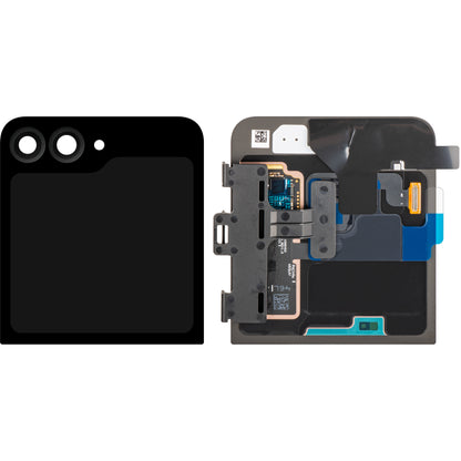 Écran avec Touchscreen Samsung Galaxy Z Flip7 FE F761, Sous Externe, Noir, Pack de Service GH97-30985A