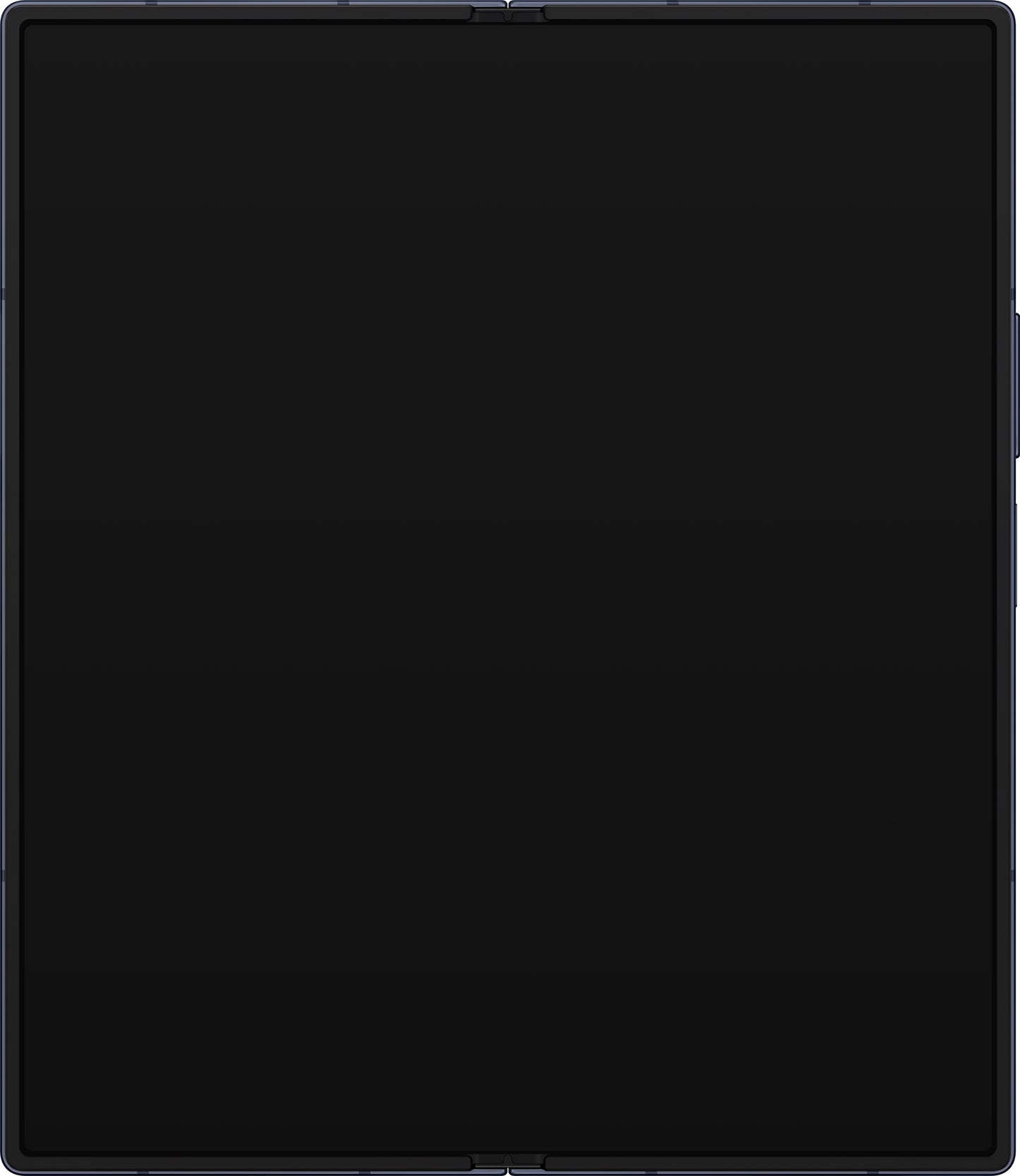 Samsung Galaxy Z Fold6 F956 Touchscreen-Display mit Rahmen, Unterer Innenteil, Marineblau (Navy), Service Pack GH82-35042C