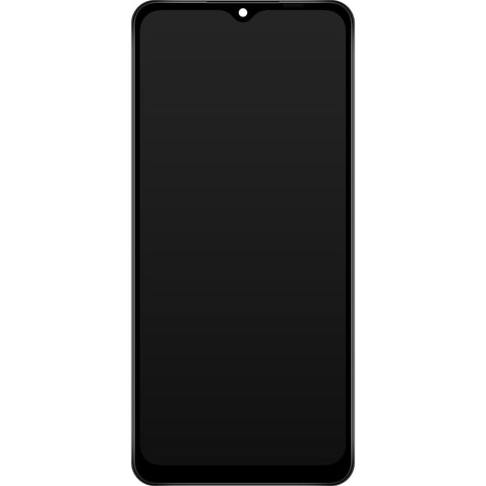 Touchscreen-Display Samsung Galaxy A12 Nacho A127, mit Rahmen, Schwarz, Wiederaufbereitet GH82-26486A