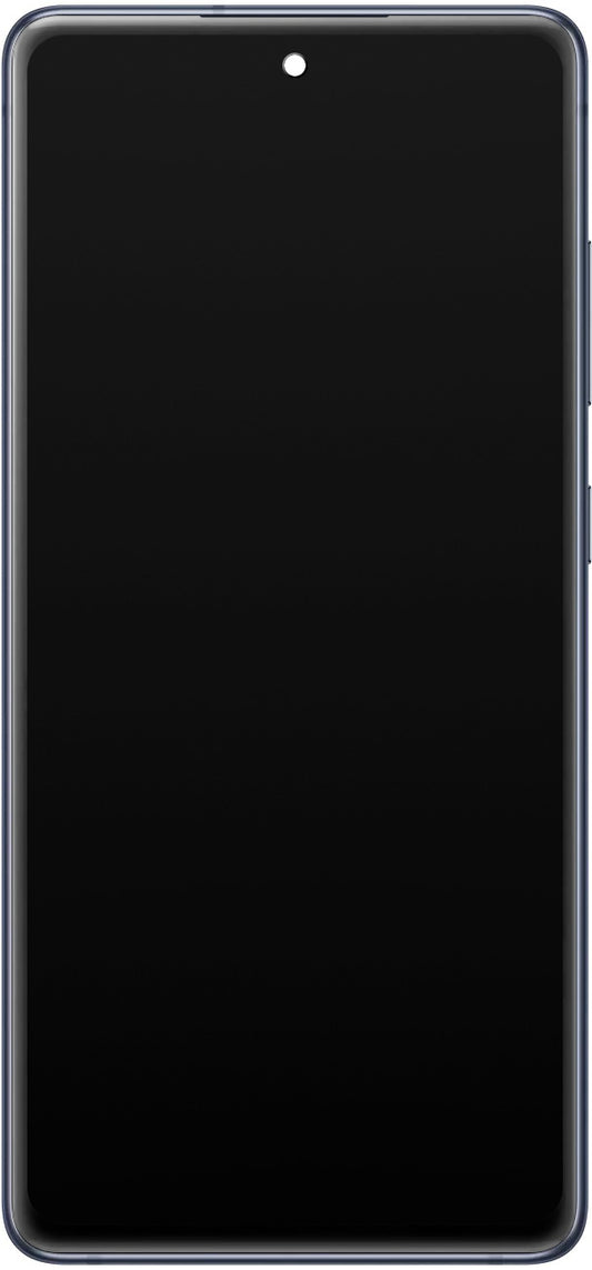 Écran avec écran tactile Samsung Galaxy S20 FE 5G G781, avec cadre, bleu marine, échange GH82-24214A