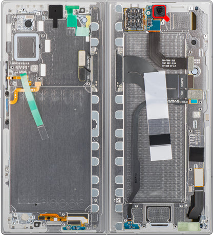Écran tactile Samsung Galaxy Z Fold7 F966, avec cadre, sous-couche intérieure, argenté (Silver Shadow), Service Pack GH82-37548A