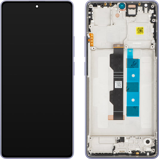 Display con Touchscreen Xiaomi Redmi Note 13 Pro 4G, con Cornice, Viola (Lavender Purple), Service Pack 56000200N600