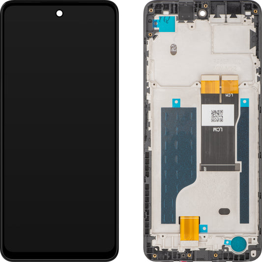 Display mit Touchscreen ZTE nubia Music, mit Rahmen, Schwarz, Service Pack 123437601049