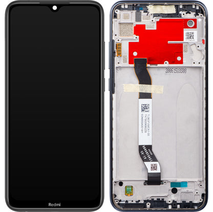 Display con Touchscreen Xiaomi Redmi Note 8T, con Cornice, Nero, Service Pack 5600040C3X00