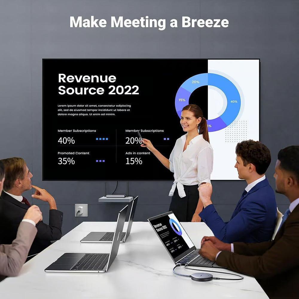 Wireless HDMI Extender UGREEN CM586, 4K, Schwarz