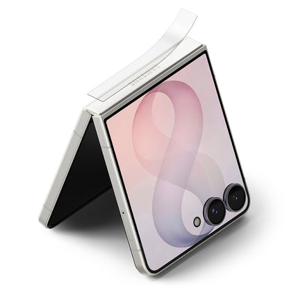 Scharnier-Schutzfolie Ringke Dual Easy für Samsung Galaxy Z Flip8 F776, Kunststoff, 2er-Set