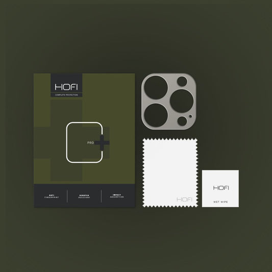 HOFI ALUCAM PRO+ HOFI ALUCAM PRO+ Rückkamera-Schutzrahmen für Apple iPhone 15 Pro Max / 15 Pro, Grau