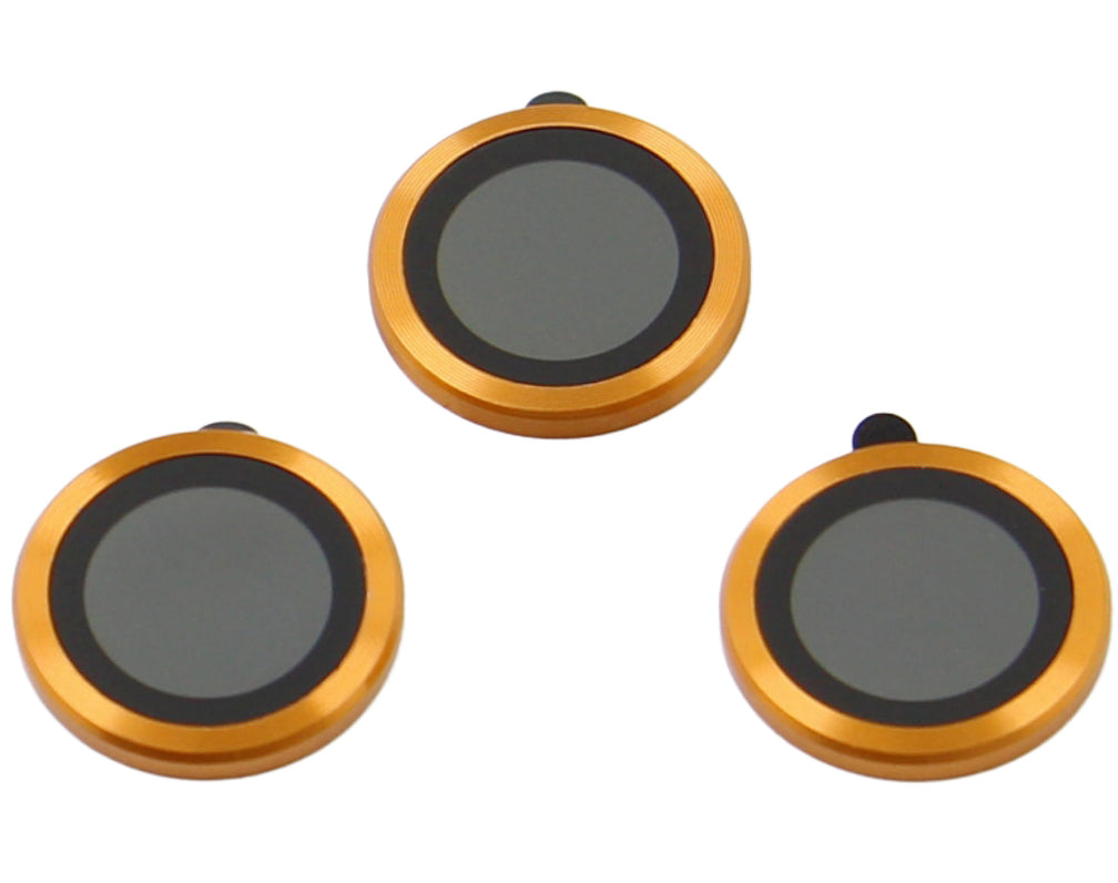 Film de protection pour caméra arrière OEM pour Apple iPhone 17 Pro Max, Verre trempé, Orange